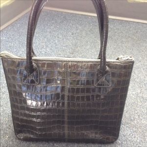 Cowhide handbag